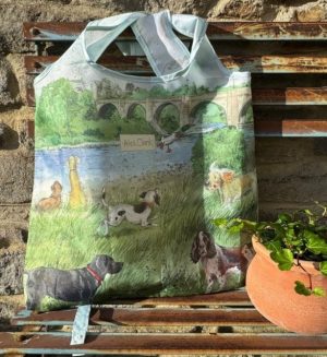 Along The River Reusable Shopping Bag
