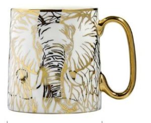 PORCELAIN 450ML ANIMAL MUG – ELEPHANT
