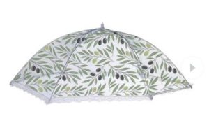 OLIVE GROVE PRINT FOOD UMBRELLA LARGE