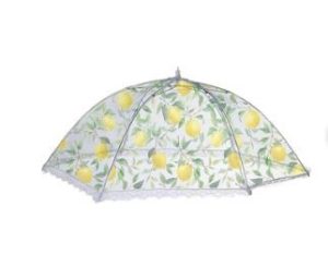 LEMON GROVE PRINT FOOD UMBRELLA SMALL