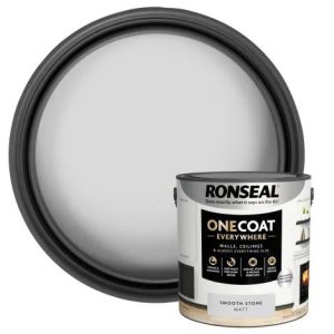 Ronseal One Coat Matt Smooth Stone 2.5 Litres