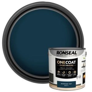 Ronseal One Coat Matt Midnight Sky 2.5 Litres