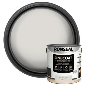 Ronseal One Coat Matt Winter Sky 2.5 Litres