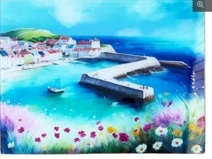 Glass Worktop Saver Harbour