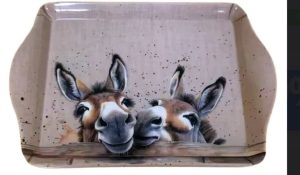 Mini Trinket Tray Donkey