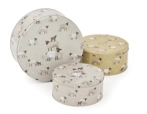 Cake Tins x 3 Highland Sheep